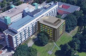 Anbau Vinzenzkrankenhaus Visualisierung
