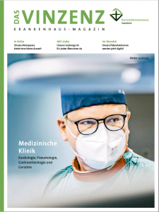 Titel DAS VINZENZ Krankenhausmagazin Winter 2021