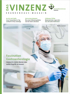 Titel DAS VINZENZ Krankenhausmagazin Winter 2020