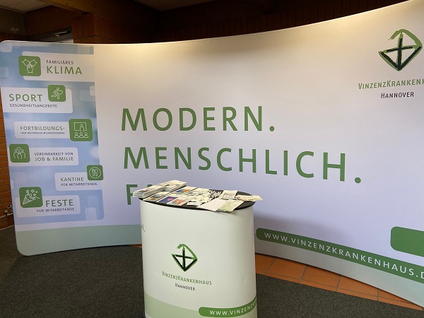 Messestand Vinzenzkrankenhaus