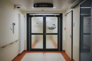 Eingangsbereich des Kreißsaals