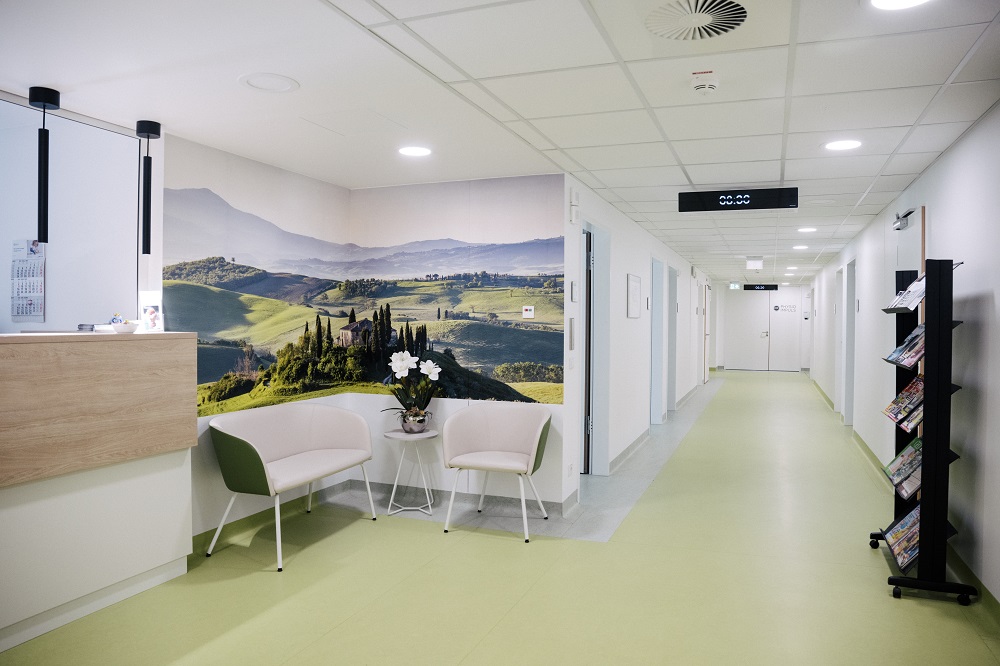 Eingangsbereich / Wartezone 1 Physiotherapie